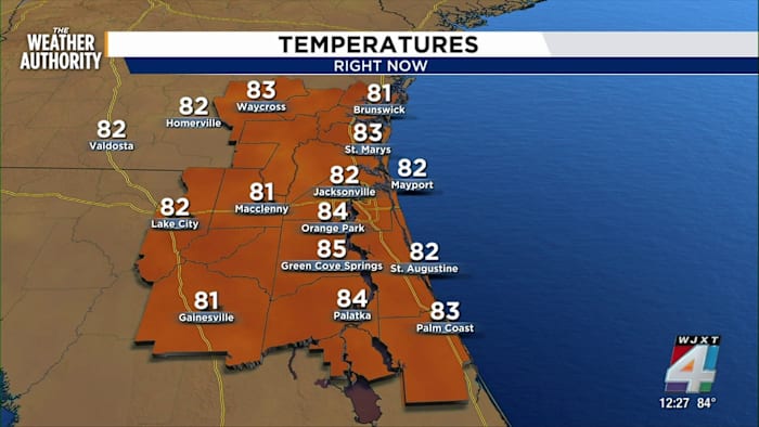 Jacksonville braces for hot weekend: Meteorologist Katie Garner shares forecast and safety tips