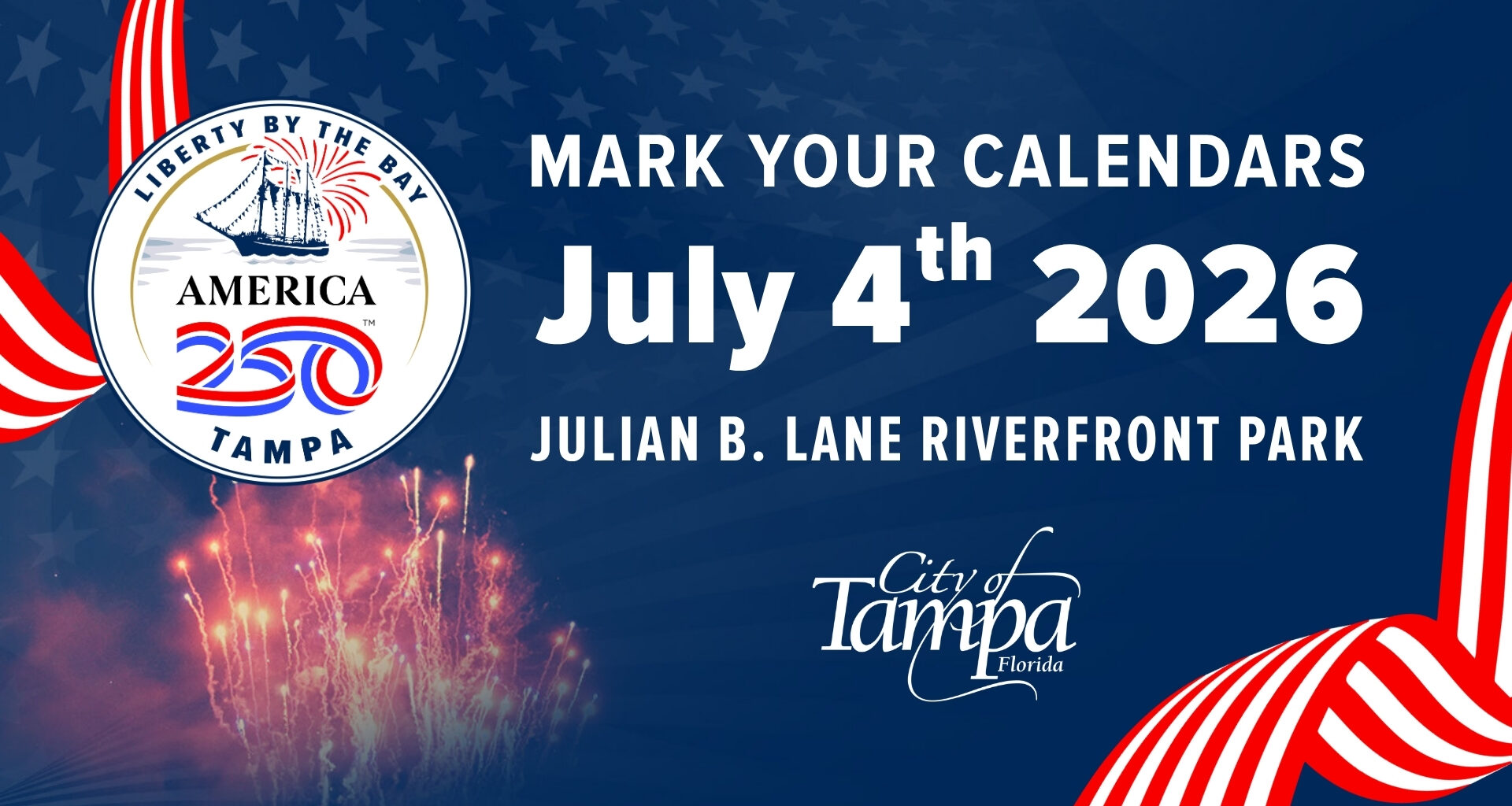 Celebrate America’s 250th Birthday On Tampa Riverwalk