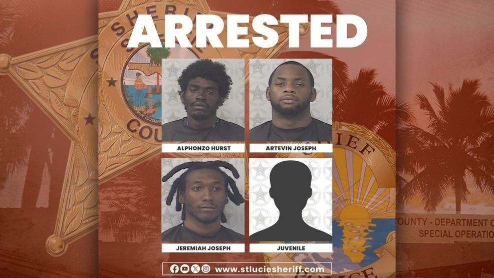 {p}A  multi-agency sweep in St. Lucie County has resulted in 10 arrests and the seizure of an arsenal of illegal firearms, including an AR-15 style pistol and a machine gun "switch." (SLCSO){/p}
