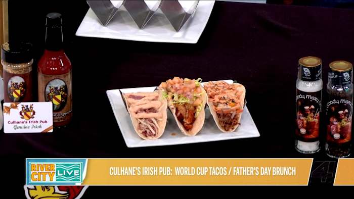 Culhane’s Irish Pub serving World Cup Tacos and Father’s Day Brunch