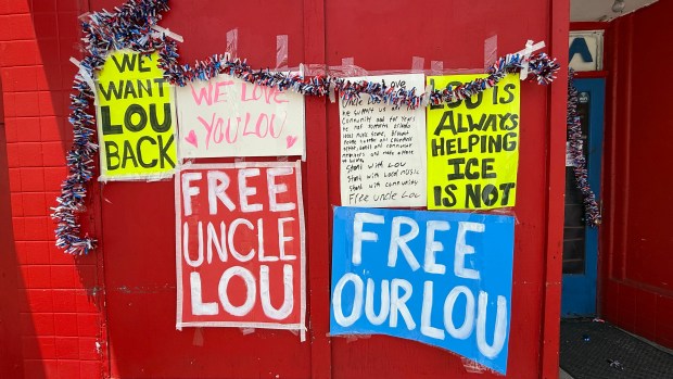 Cleon Ortille Williams, also known as Uncle Lou and owner of the Mills 50 concert venue Uncle Lou's, was arrested on Saturday, May 9, 2026, and is being held at the Orange County jail under an immigration hold. (Wesley Alden/Orlando Sentinel)