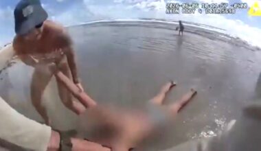 Body cam shows dramatic rescue of woman at New Smyrna Beach