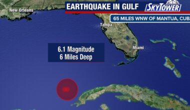 Cuba earthquake: 6.1 magnitude quake triggers tremors across Florida