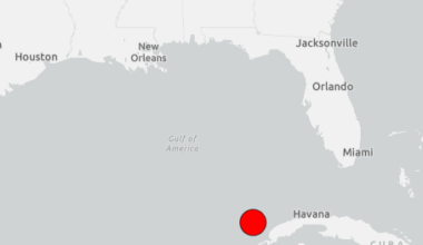 6.1 magnitude earthquake reported off Cuba’s western coast; tremors felt in Florida