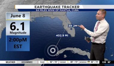 6.1-magnitude earthquake near Cuba sends shockwaves across Florida
