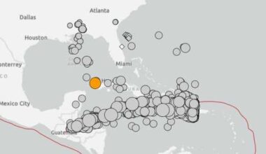 Earthquakes in Caribbean Sea, Gulf of Mexico are not rare