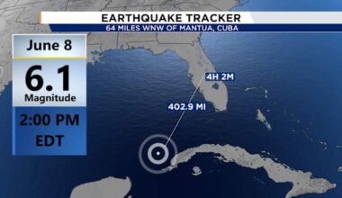 How did Central Florida feel earthquake hundreds of miles away?