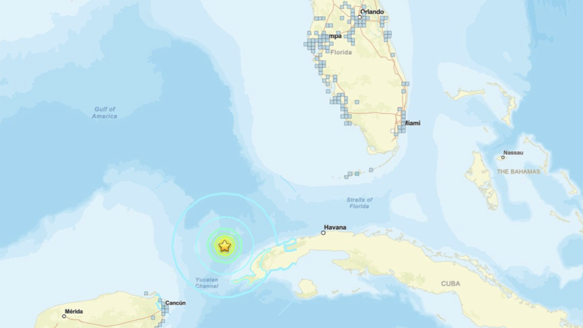 Strong earthquake off northwest Cuba felt in South Florida – NBC 6 South Florida