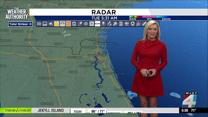 Clear start, sunny skies, mild temperatures with rain expected this weekend