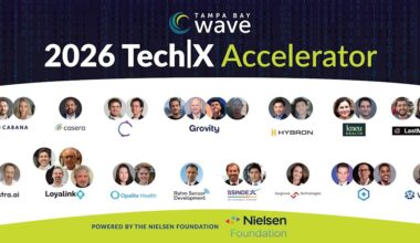 Tampa Bay Wave Launches 9th Tech|X Accelerator Powered by the Nielsen Foundation, Welcoming 15 Purpose-Driven Founders