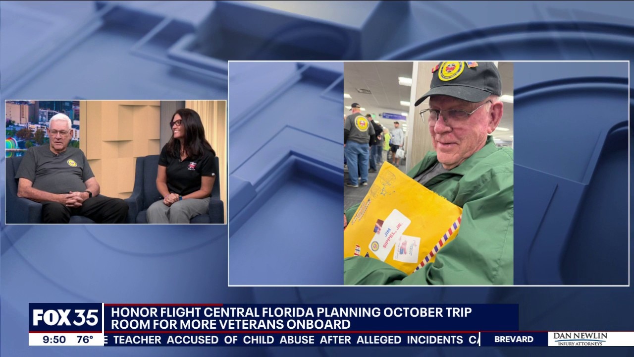 Honor Flight Central Florida: More vets needed for fall trip