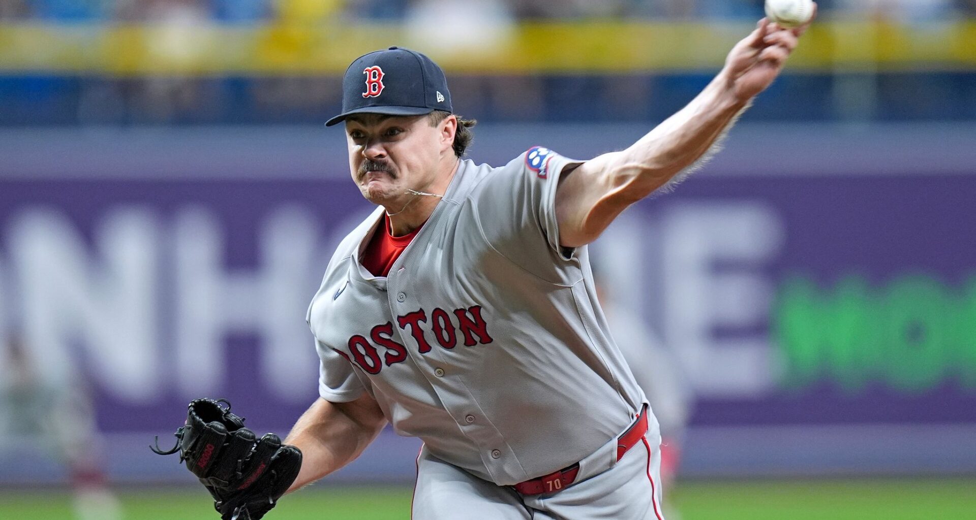 Nick Martinez goes 7 innings, Ben Williamson and Nick Fortes hit RBI doubles, Rays beat Red Sox 4-3