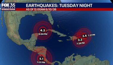 4.3 magnitude earthquake near Cuba, a day after 6.1 earthquake