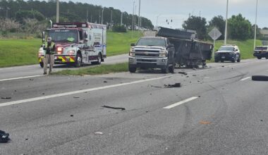 Florida man dies after being struck by vehicle while standing outside truck on shoulder of I-4: FHP