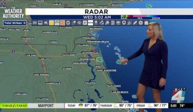Jacksonville weather: Pop-up showers give way to sunny skies, with more heat on the horizon