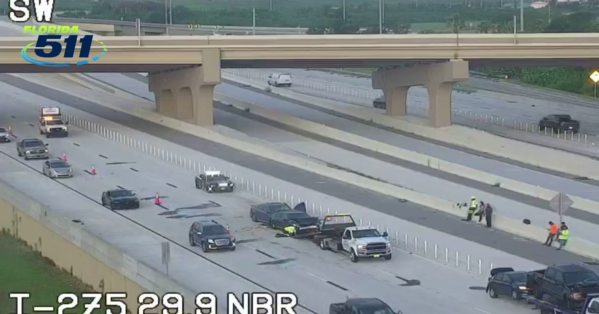 Crash blocks lanes entering Howard Frankland Bridge on I-275 in St. Pete: FHP