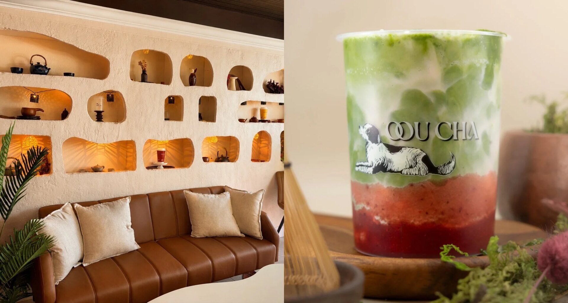 New tea cafe Oou Cha opens tomorrow in Pinellas Park with matcha, hojicha, and Vietnamese cuisine