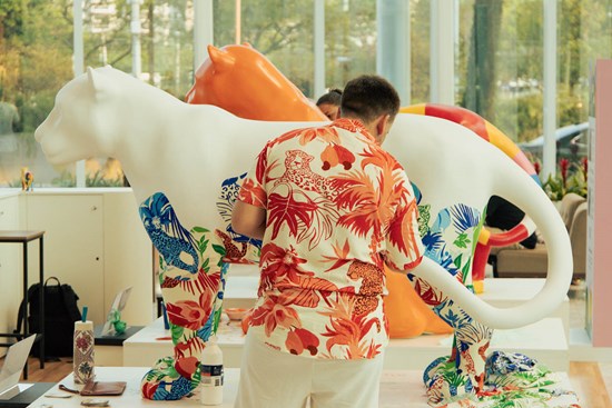 Brazilian Artists Transform Miami with Monumental Jaguar Sculptures