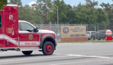 Chilling shark attack at Florida Navy base caught on camera – NBC 6 South Florida