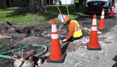 Second water line break in Orlando’s College Park neighborhood linked to fiber-optic installation