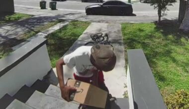 New victims of accused serial porch pirate come forward, with total number now at 10, Miami police say