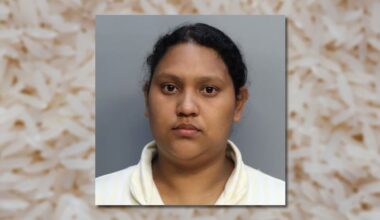 Florida City woman forced younger brother to kneel on rice for hours, cops say