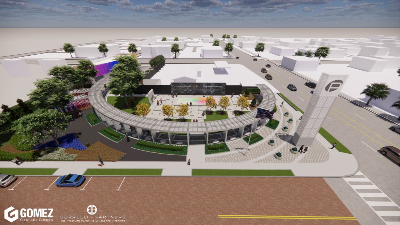Pulse Memorial Aerial View