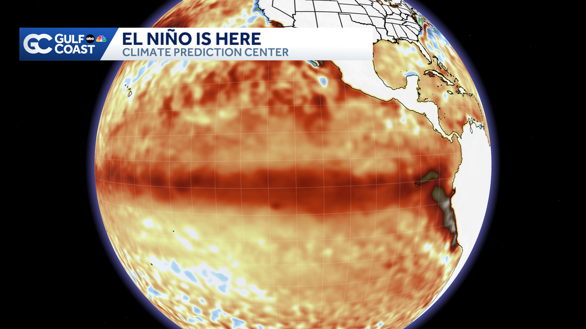 El Niño is here: What that means for the Gulf Coast