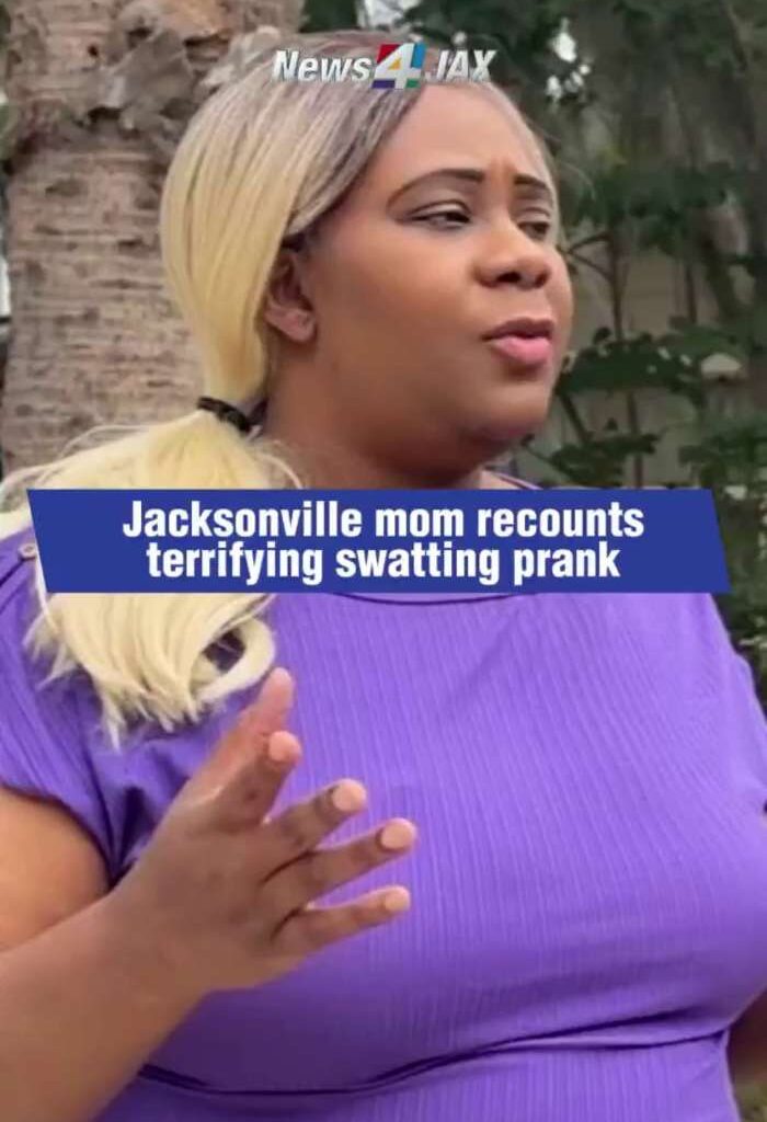 ‘They had rifles pointed at my babies’: Jacksonville mom recounts terrifying swatting prank