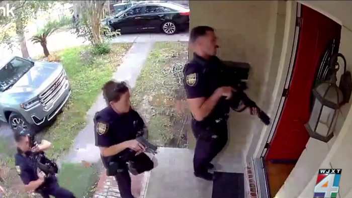 ‘They had rifles pointed at my babies’: Jacksonville mom recounts terrifying swatting prank