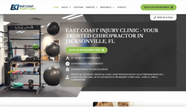 East Coast Injury Clinic Provides Chiropractic Care in Jacksonville, Florida