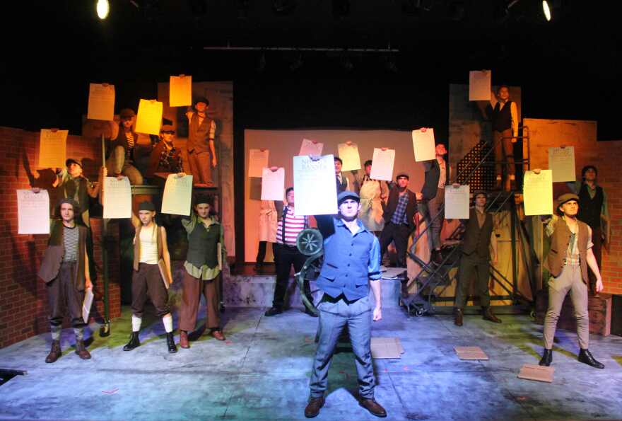 Scene from 'Newsies'