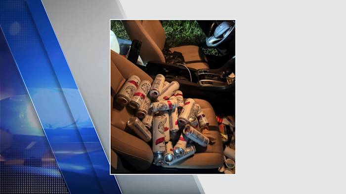 Over 30 open containers found during Florida traffic stop, troopers say