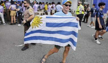 Photos: World Cup fans bring passion to Miami match