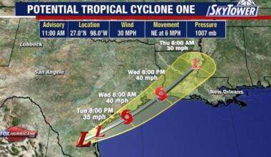 Potential Tropical Cyclone One could become first named storm of 2026 hurricane season