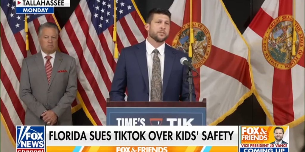 Florida sues TikTok over allegedly addictive features
