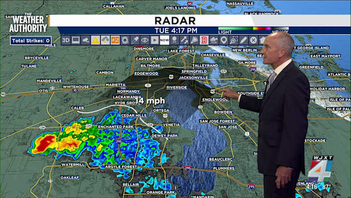 Tracking showers and storms while we watch the tropics