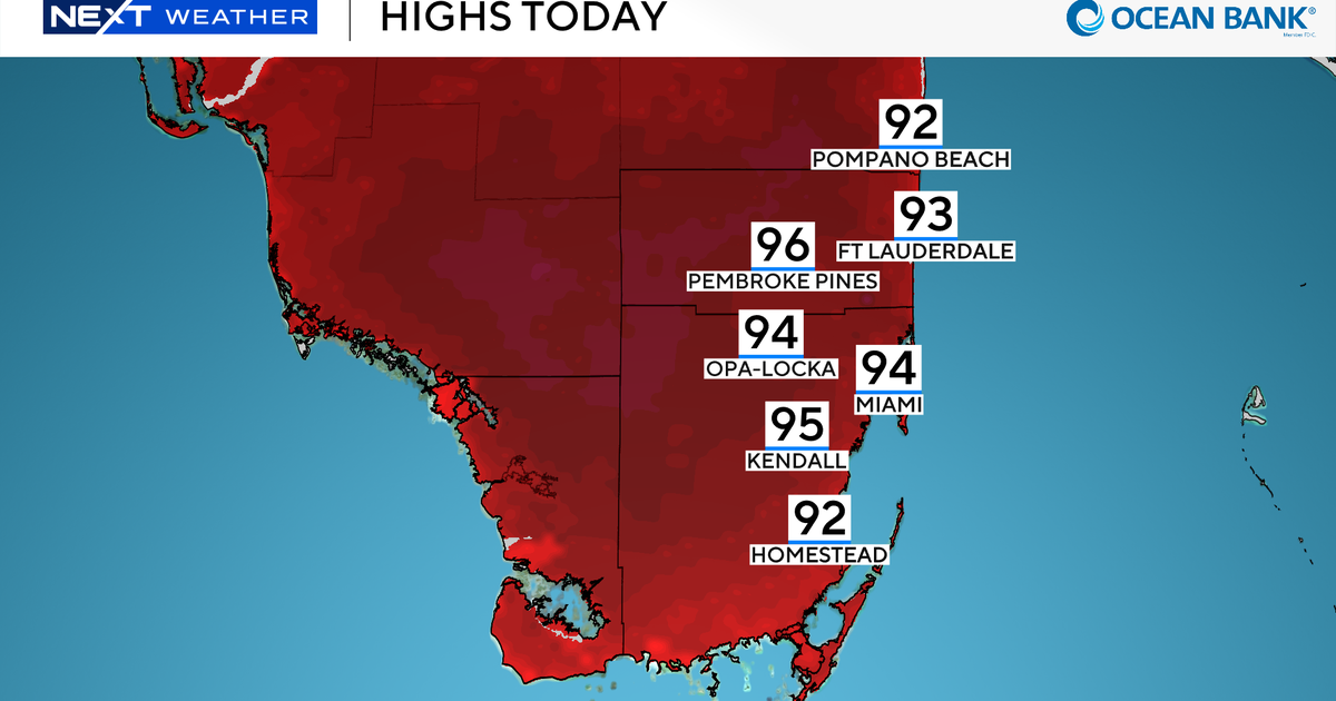 More dangerous heat expected in South Florida ahead of NEXT Weather Alert day Thursday