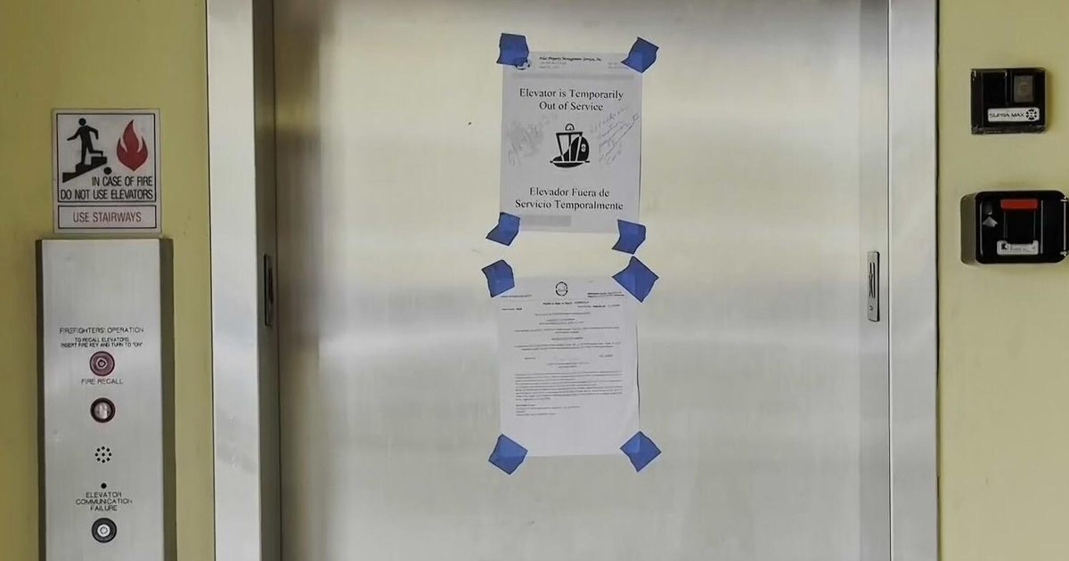 Elderly, disabled Miami-Dade condominium residents say they are stranded by broken elevator for over a month