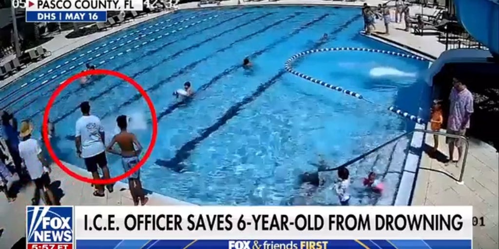 ICE officer saves 6-year-old from drowning in Florida pool