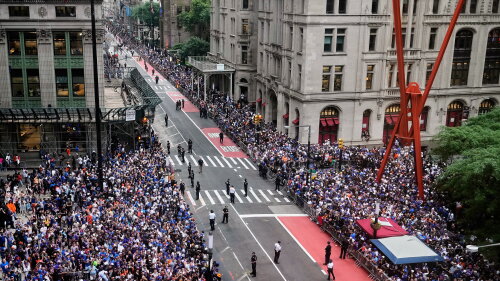 Knicks Championship Parade Basketball