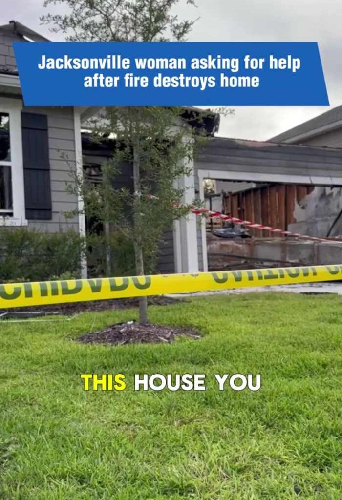 Jacksonville woman left with nothing after losing home to fire while she was out of town