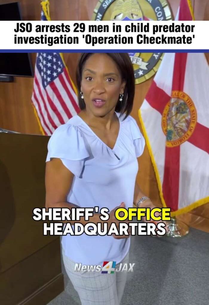 JSO announces 29 arrests in child predator investigation dubbed ‘Operation Checkmate’