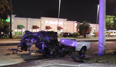 2 men hurt in violent Lauderdale Lakes crash, officials say – NBC 6 South Florida