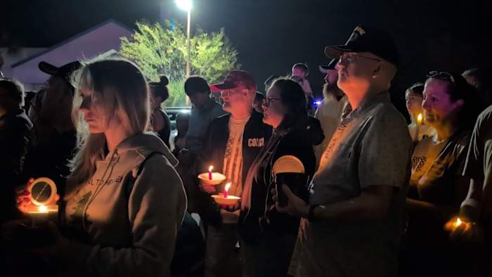 Hundreds mourn Charlie Kirk at Central Florida Vigils
