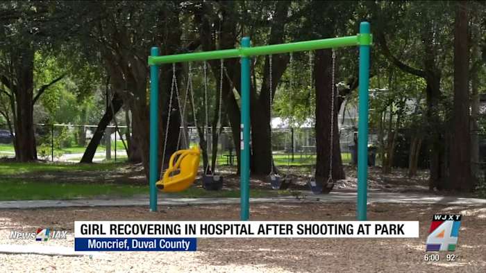 Girl shot in chest at Northwest Jacksonville park