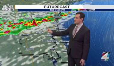 Meteorologist Chris Holtzman has your Monday night forecast