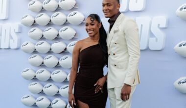 Philadelphia Eagles’ DeVonta Smith and Mya Danielle tie the knot at Disney World resort