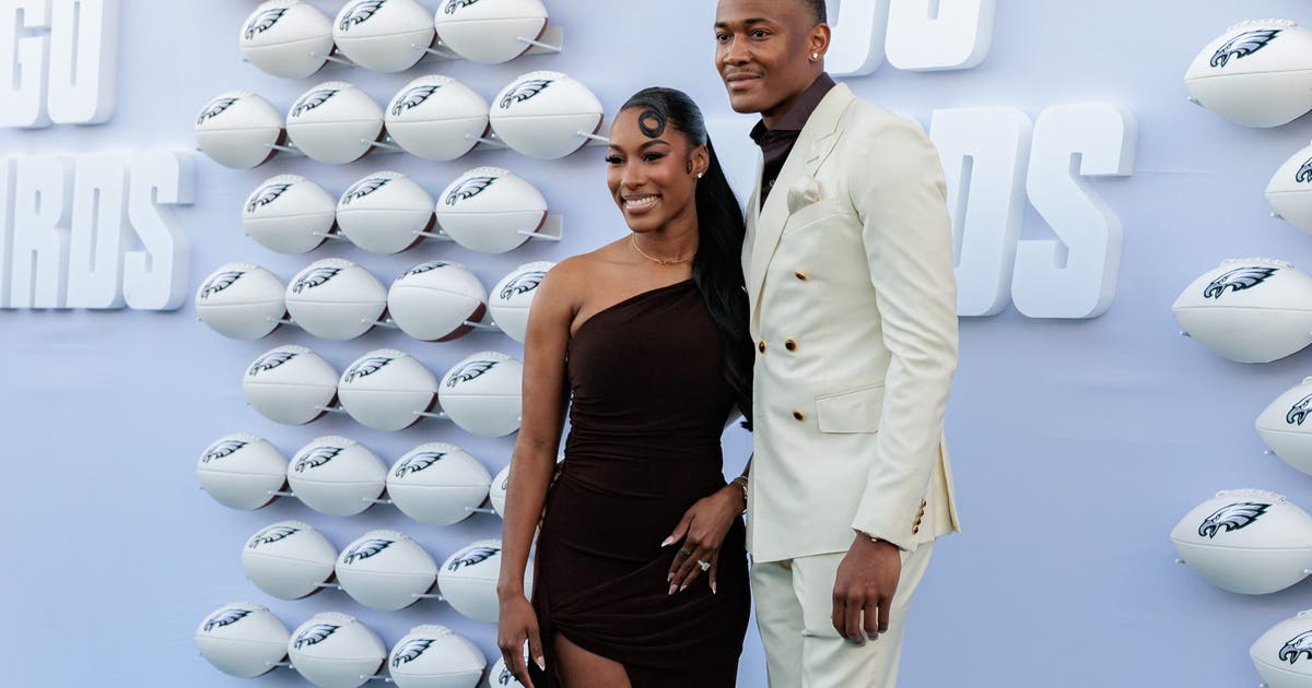Philadelphia Eagles’ DeVonta Smith and Mya Danielle tie the knot at Disney World resort