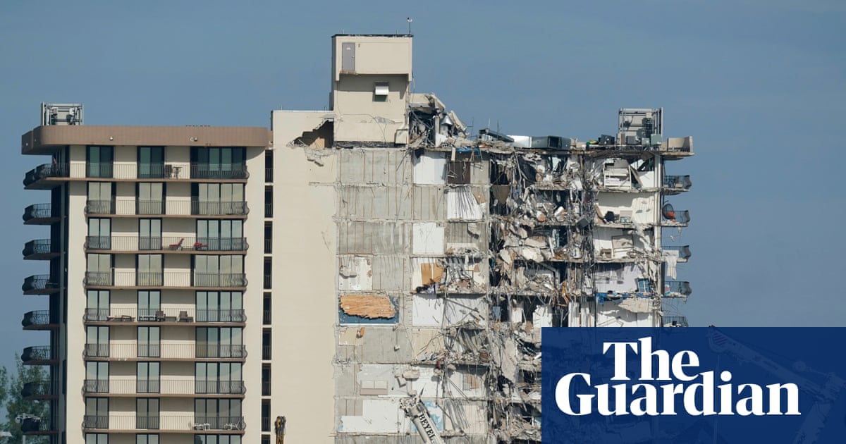 Deadly collapse at Florida condo happened slowly over several weeks, report finds | Miami condo collapse